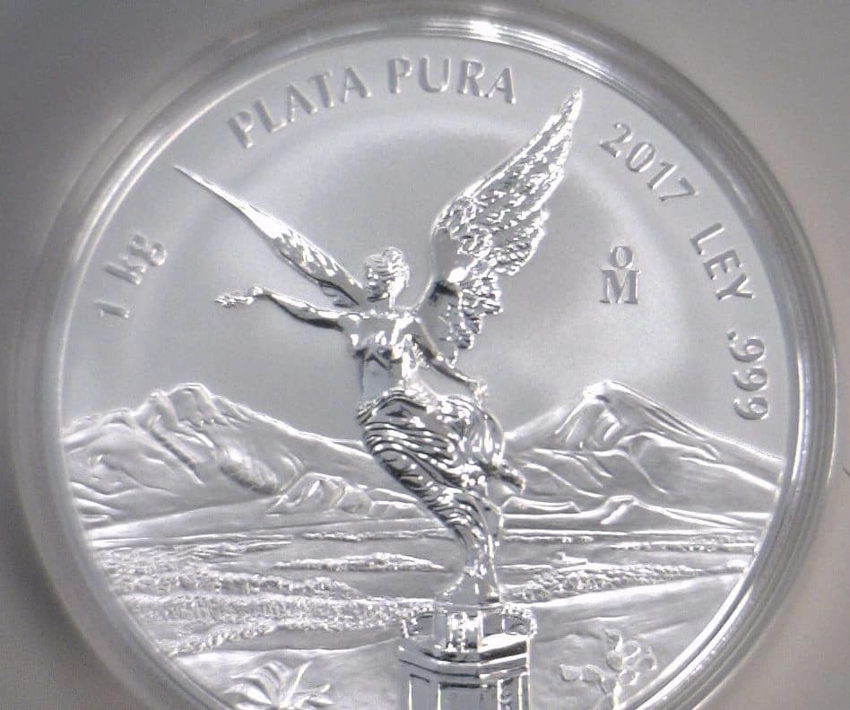 Reverso de moneda Kilo de plata 1 Kilo 2017 (Matte), plata 0.999