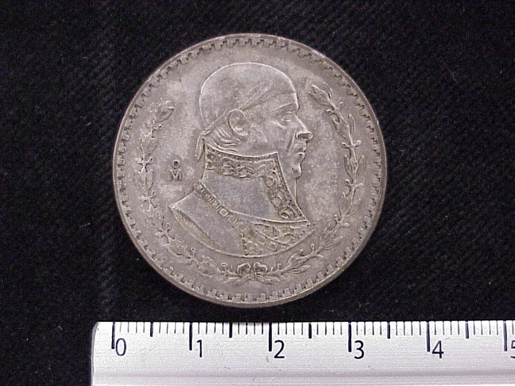 1 Peso Plata 1963 (reverso)