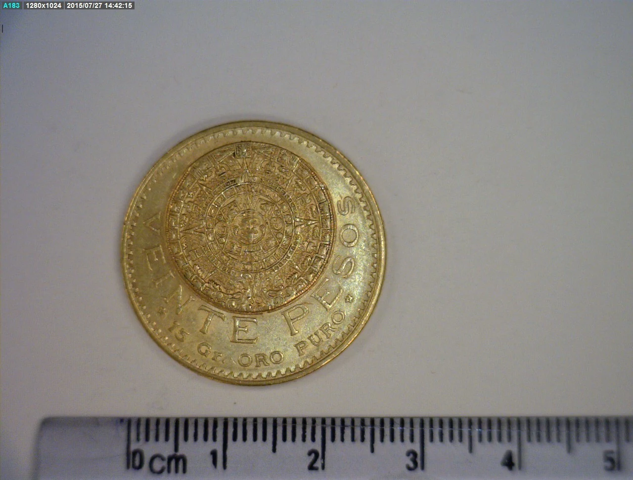 20 Pesos 1918 · Reverso
