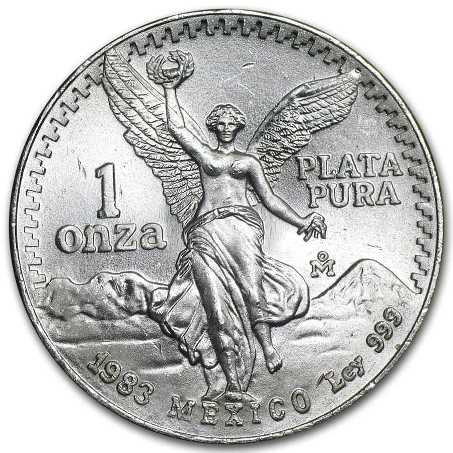 Onza Libertad 1995 (cuño gordita, diseño 1982-1995)