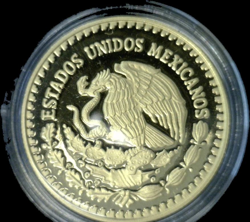 Anverso de moneda 1/4 Onza 2017, oro 0.999