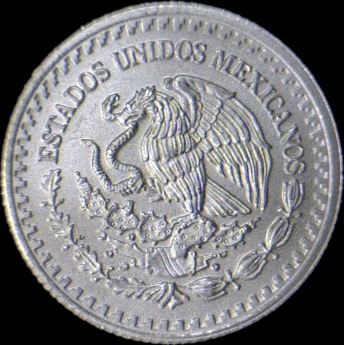 Anverso de moneda 1/20 Onza 2017, plata 0.999