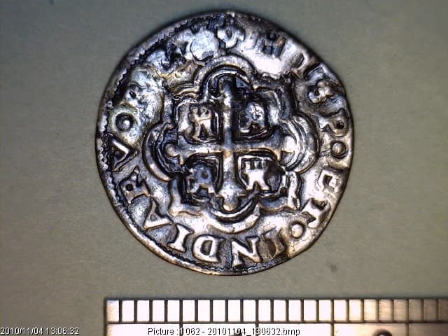 1/2 Reales Luis I 1724 · Reverso