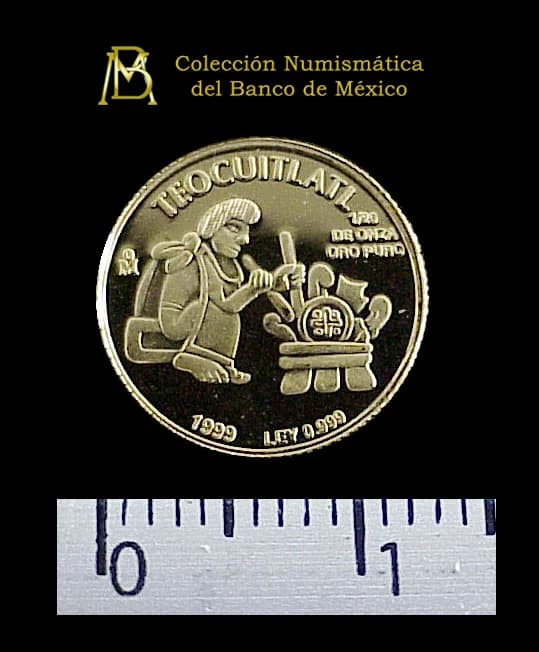 1/20 Onza Libertad Oro 1999 Proof · Reverso