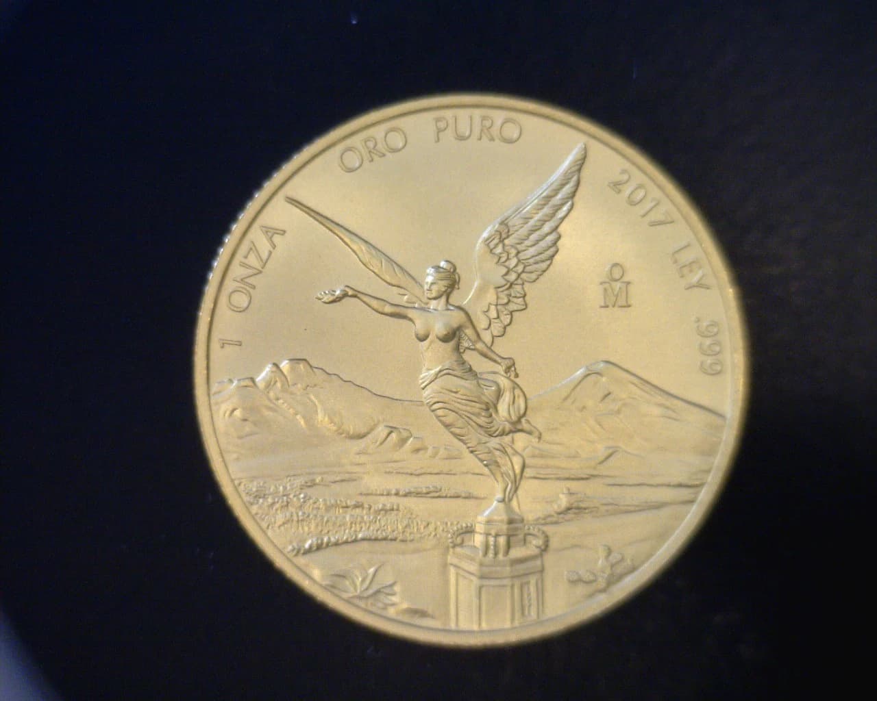 1 Onza Libertad Oro 2017 · Reverso