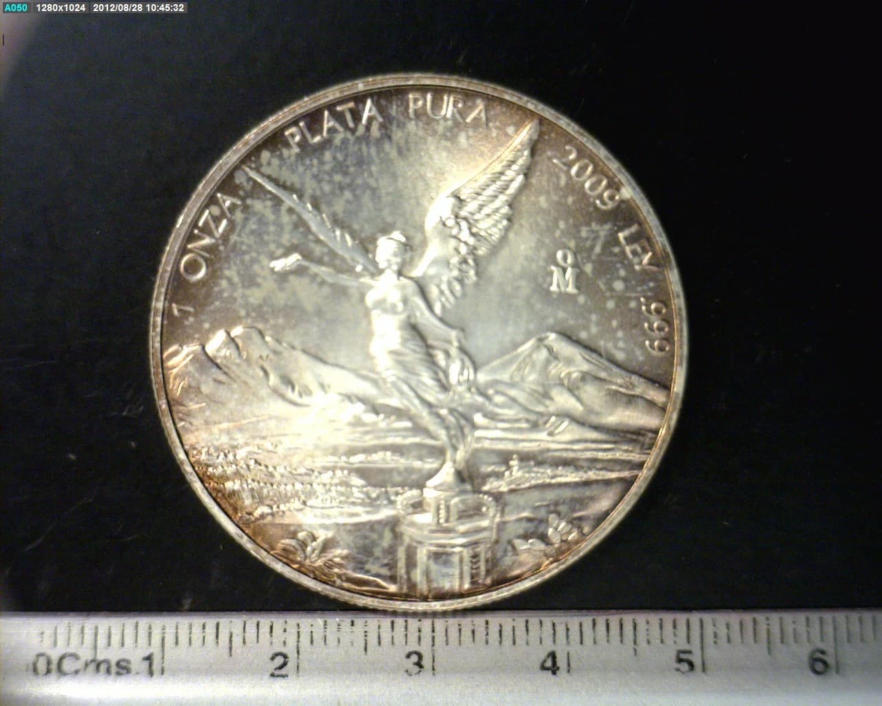 1 Onza Libertad Plata 2009 · Reverso