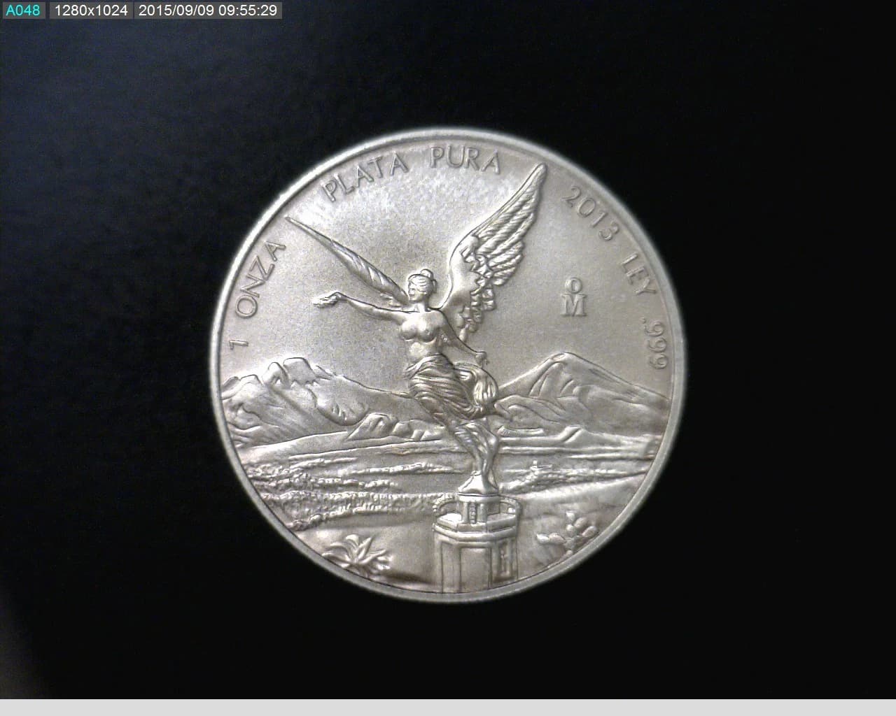1 Onza Libertad Plata 2013 · Reverso