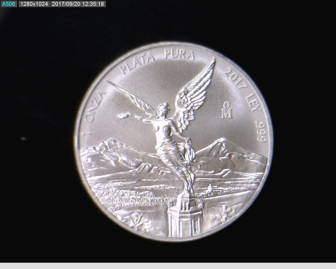 1 Onza Libertad Plata 2017 · Reverso