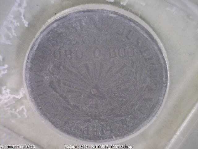 1 Peso 1914 · Reverso