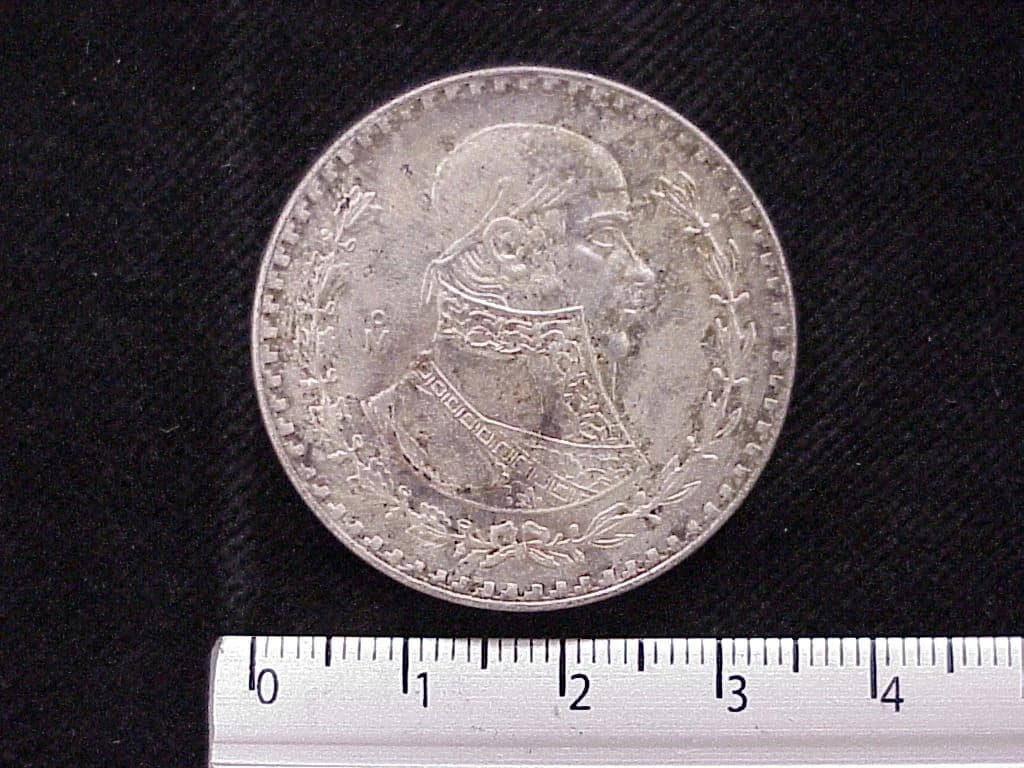 1 Peso Plata 1967 (reverso)