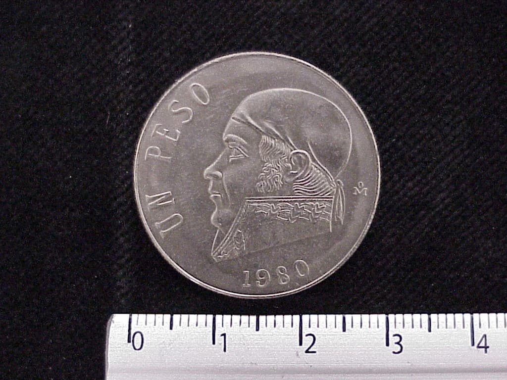 1 Peso Cuproníquel 1980 (reverso)