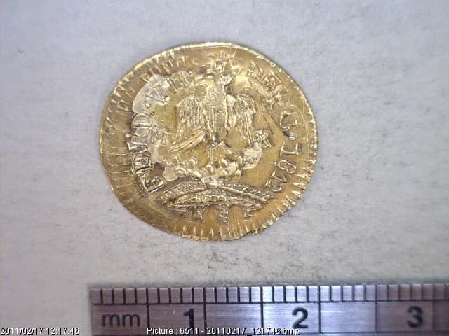 1 Real Insurgente 1812 · Reverso