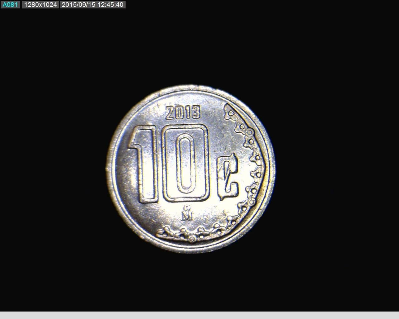 10 Centavos Acero inoxidable 2013 · Reverso