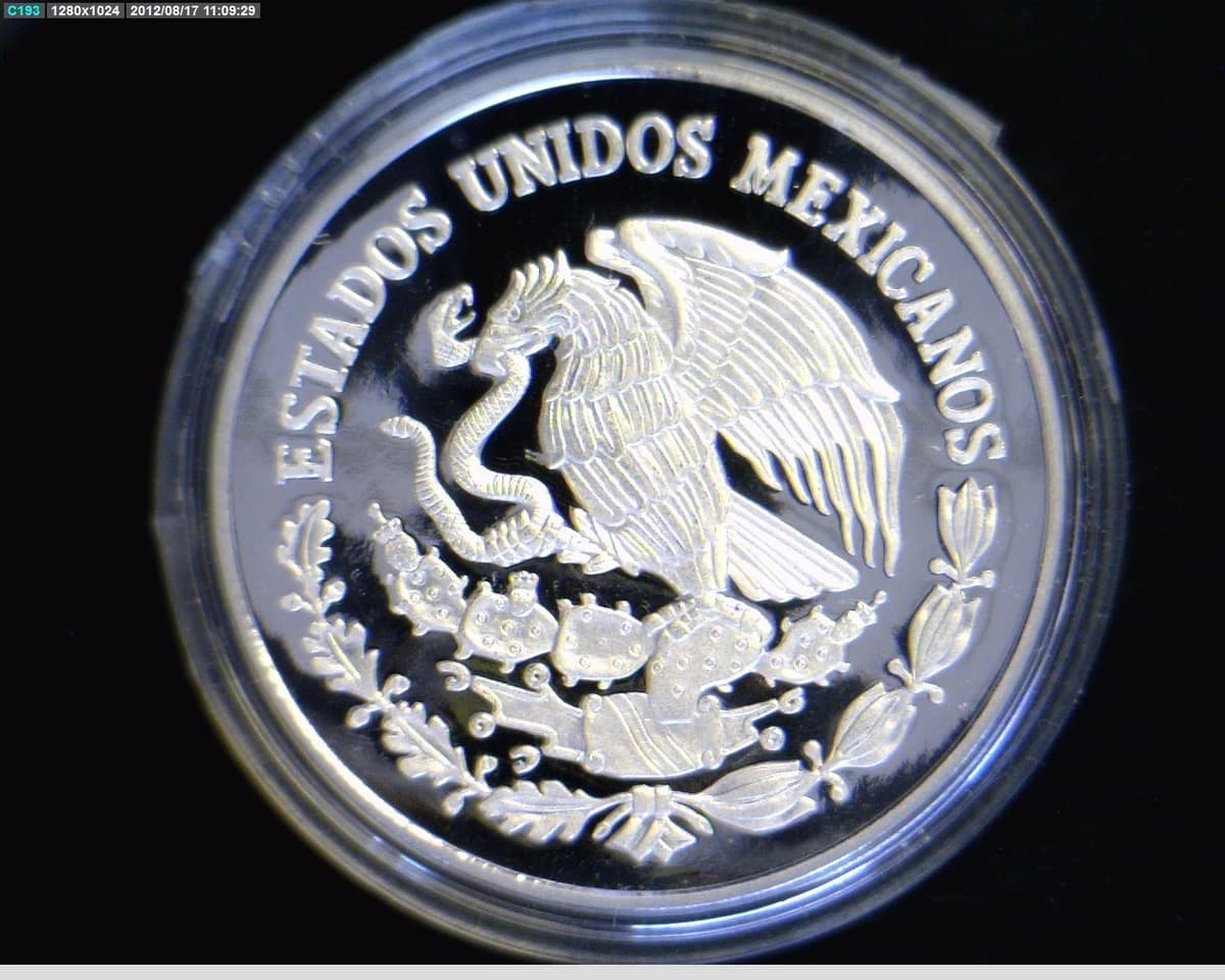 10-pesos-470-aniversario-casa-moneda-mexico-2005 - anverso (Banxico)
