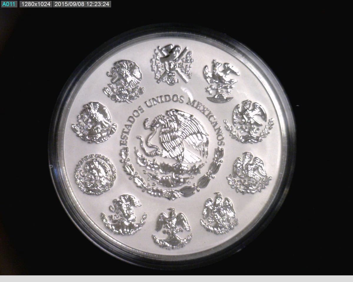 100-pesos-1-kilogramo-calendario-azteca-mate-brill-2012 - anverso (Banxico)