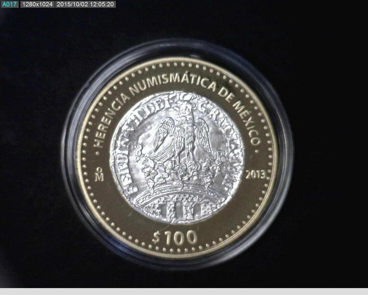 100 Pesos Herencia Numismatica III, Junta de Zitacuaro 8 Reales 2013 - reverso