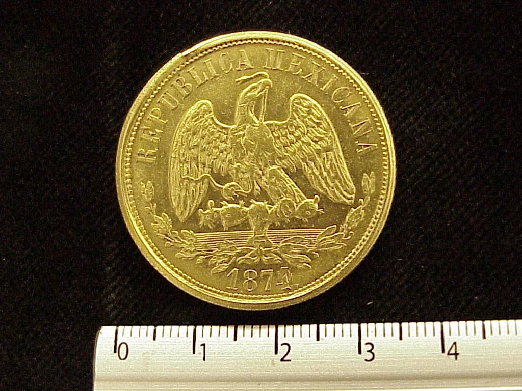 20-pesos-decimal-1874-mexico-m - anverso (Banxico)