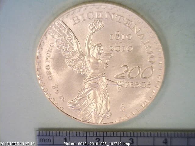 200 Pesos 2010 · Reverso