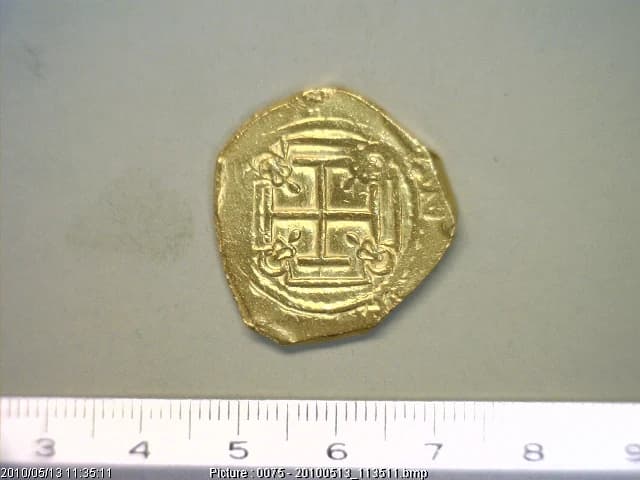 4 Escudos Carlos II 1695 · Reverso