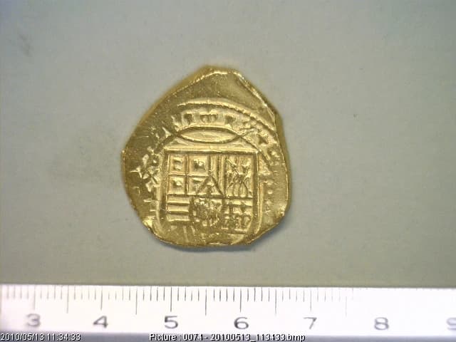 4-escudos-carlos-ii-1695-mexico-l - anverso (Banxico)
