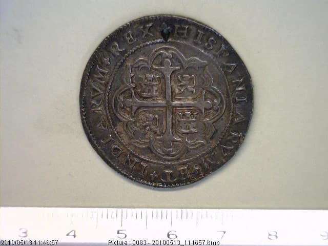 4 Reales Luis I 1725 · Reverso
