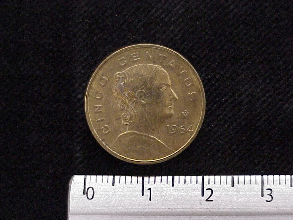 5 Centavos Cobre 1964 (reverso)