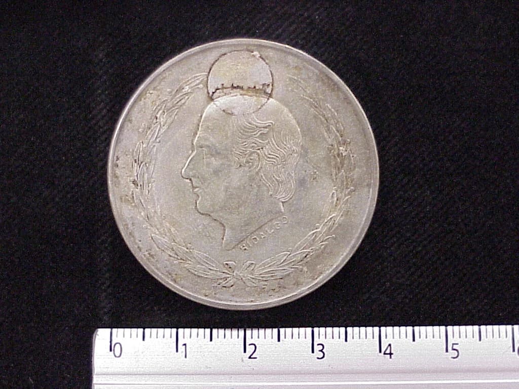5 Pesos Plata 1951 (reverso)