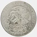 Imagen de moneda 5 Pesos Venustiano Carranza 1959, plata 0.999