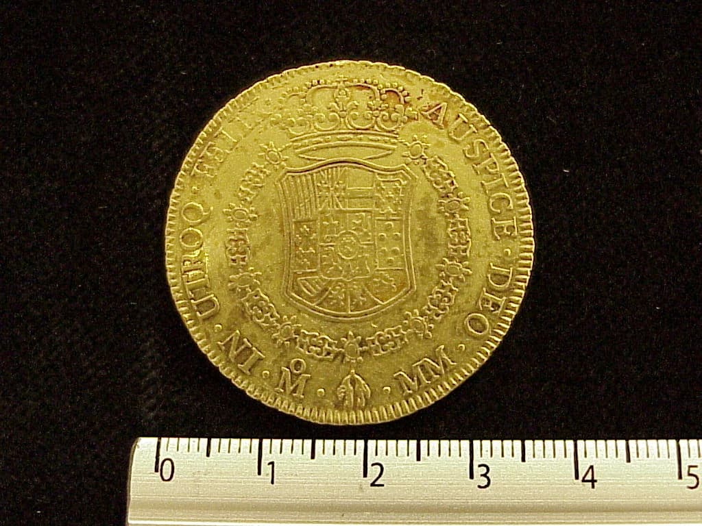 8 Escudos Carlos III 1762 · Reverso