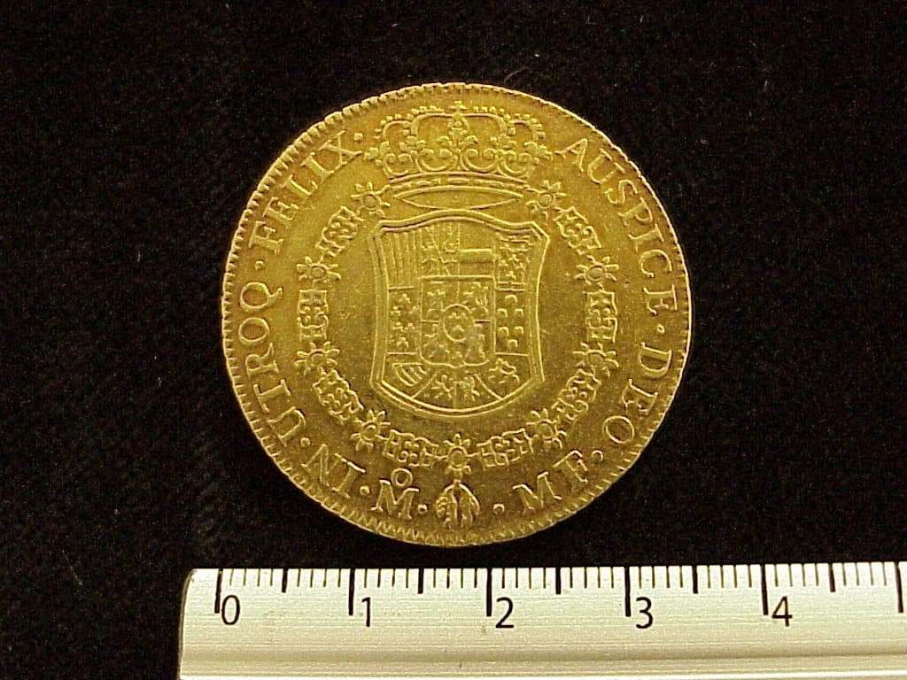 8 Escudos Carlos III 1767 · Reverso