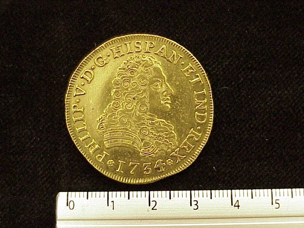 8-escudos-felipe-v-ii-1734-mexico-mf - anverso (Banxico)
