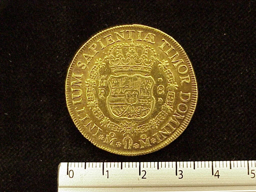 8 Escudos Felipe V II 1739 · Reverso