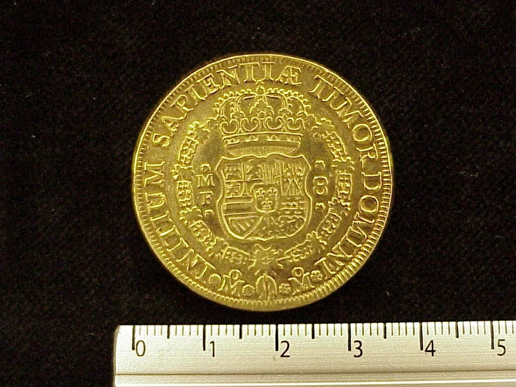 8 Escudos Felipe V Segunda Epoca 1741 · Reverso