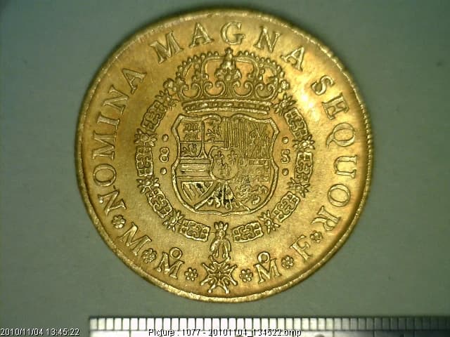 8 Escudos Fernando VI 1751 · Reverso