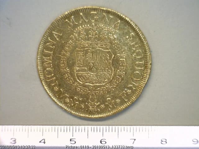 8 Escudos Fernando VI 1752 · Reverso