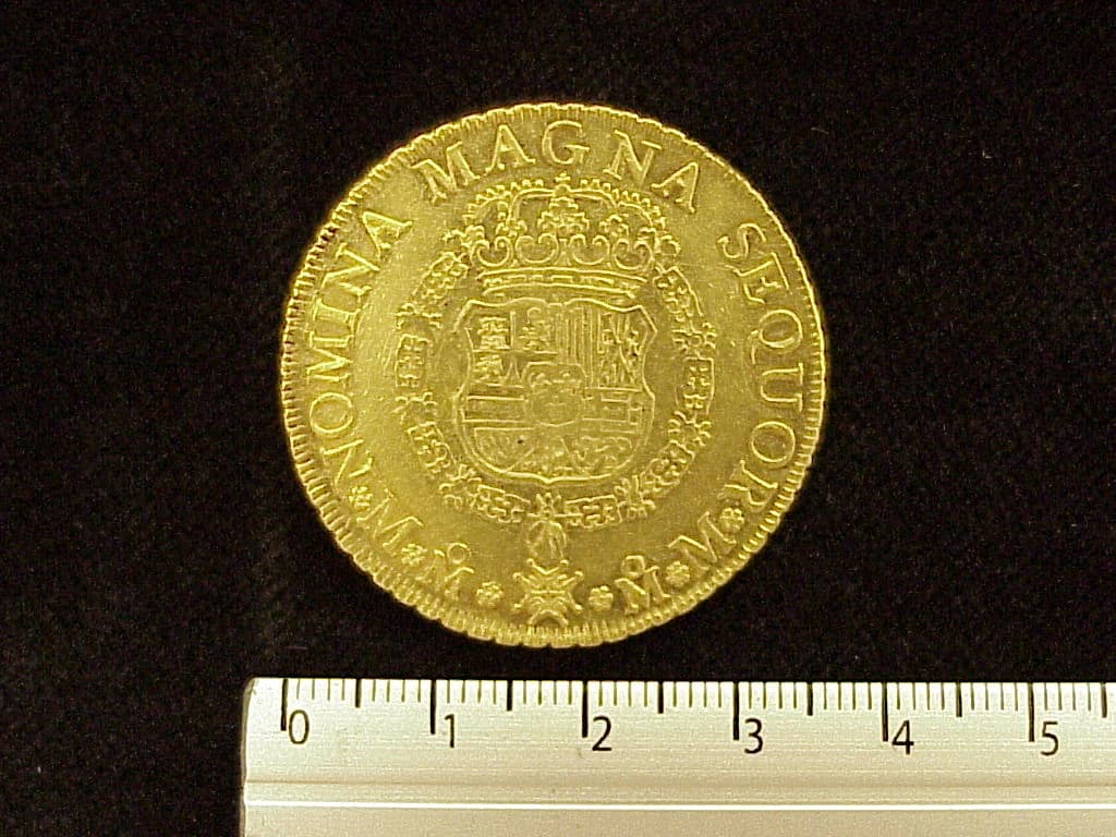 8 Escudos Fernando VI 1755 · Reverso