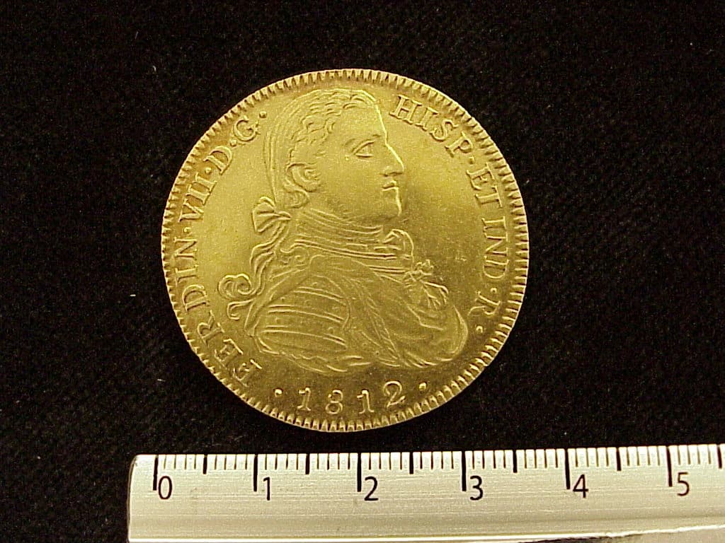 8-escudos-fernando-vii-1812-mexico-jj - anverso (Banxico)