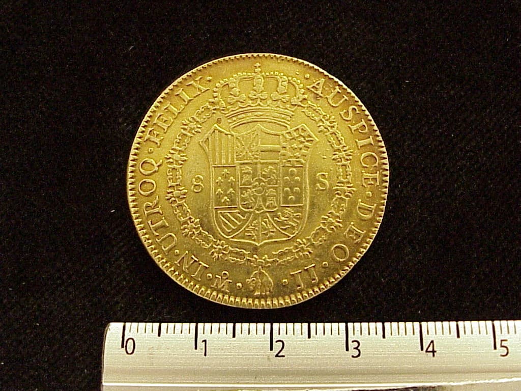 8 Escudos Fernando VII 1812 · Reverso
