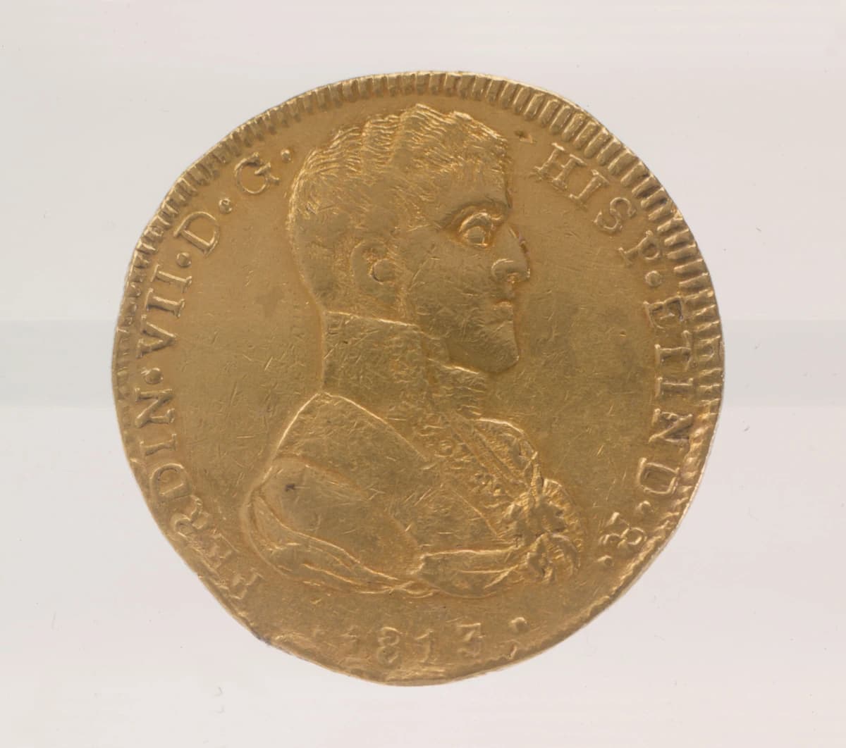 8-escudos-realista-1813-guadalajara-mr - anverso (Banxico)
