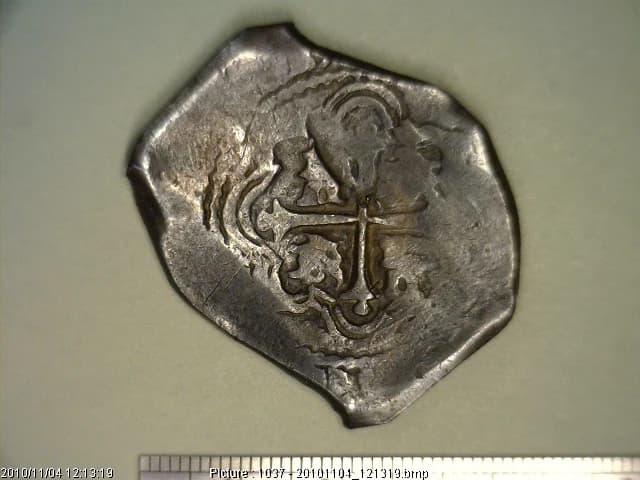 8 Reales Carlos II 1670 · Reverso