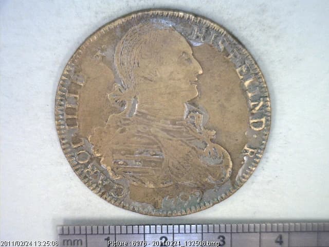 8-reales-carlos-iv-1799-mexico-fm - anverso (Banxico)