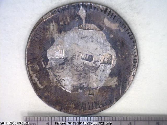 8 Reales Felipe V I 1708 · Reverso