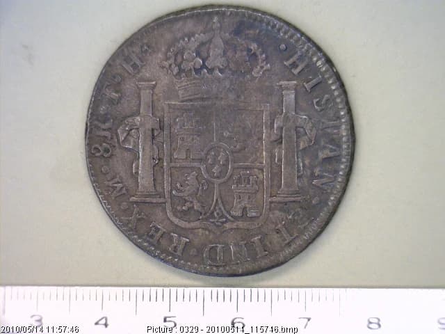 8 Reales Fernando VII 1808 · Reverso