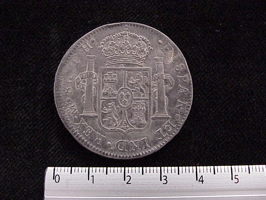 8 Reales Fernando VII 1808 · Reverso