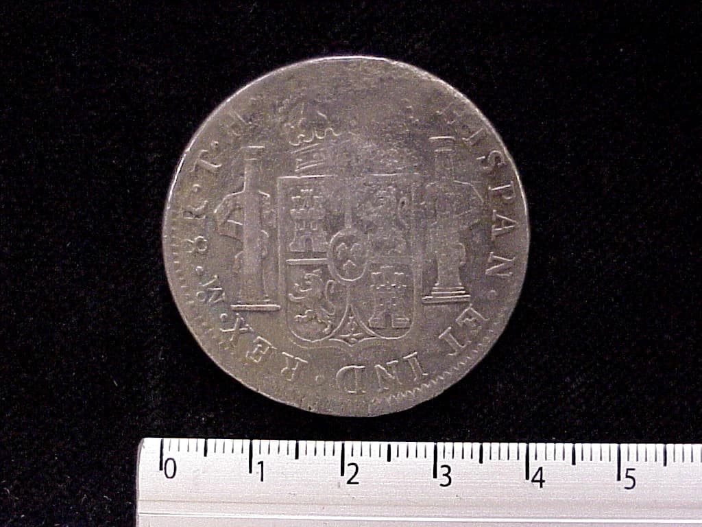 8 Reales Plata Independencia 1809 · Reverso