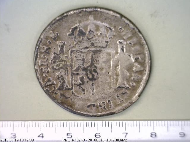 8 Reales Realista 1811 · Reverso