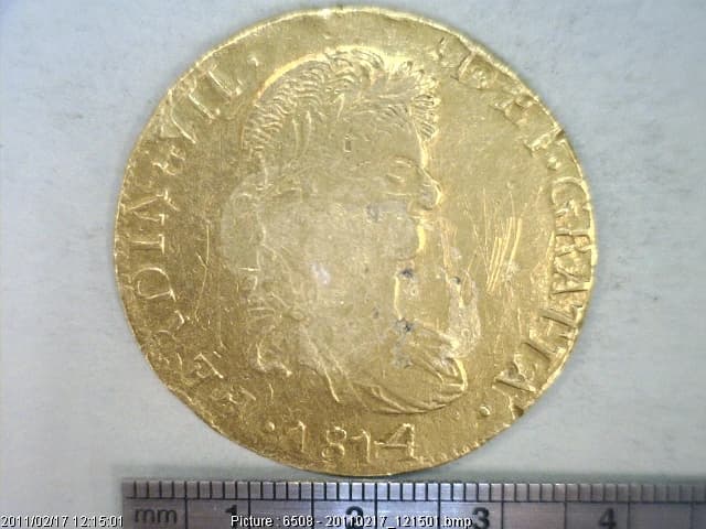 8-reales-realista-1814-zacatecas-fp - anverso (Banxico)
