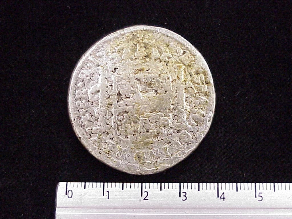 8 Reales Resellos y contramarcas 1810 · Reverso