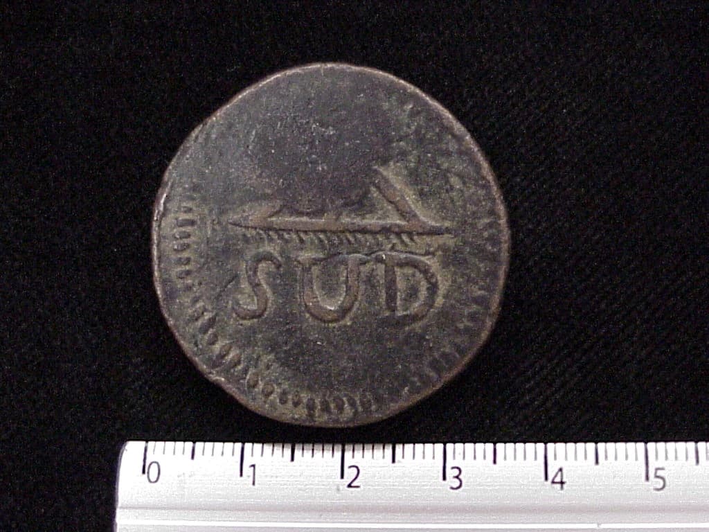8 Reales Resellos y contramarcas 1812 · Reverso