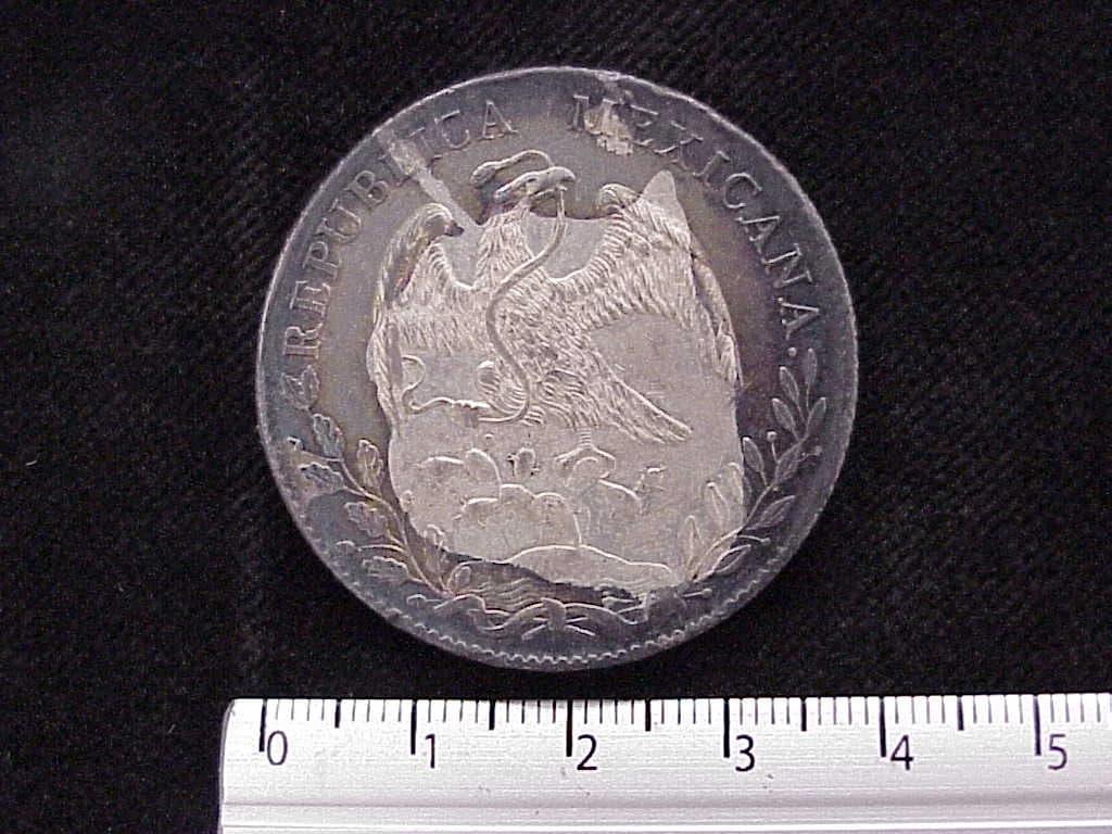 8 Plata 1894 . Inventario Banxico 9240 (reverso)
